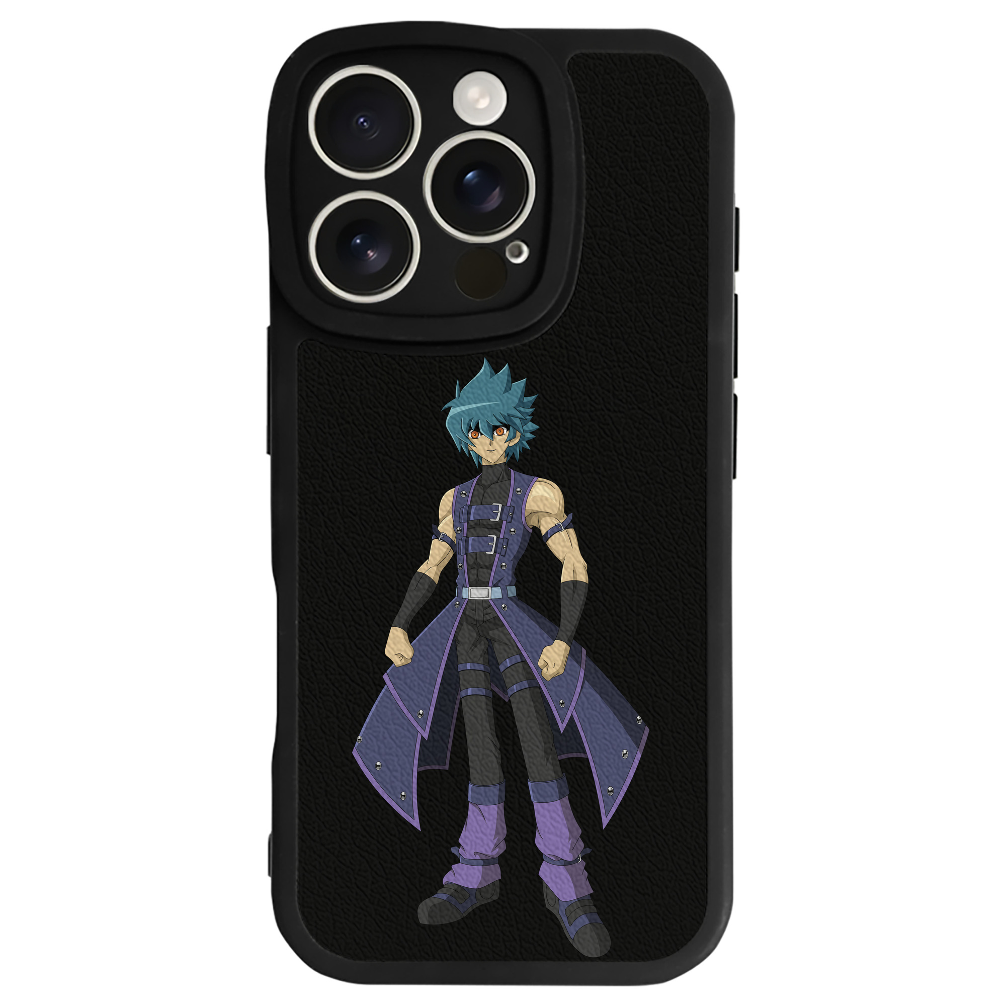 遊☆戯☆王 Yu-Gi-Oh! 【iPhone 16シリーズ対応】シリコンスマホケース（レザー調） 材質：シリコン